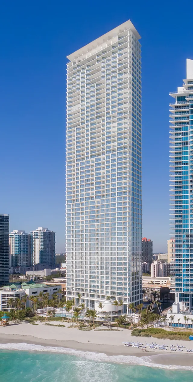 Jade Signature oceanfront condo tower in Sunny Isles Beach
