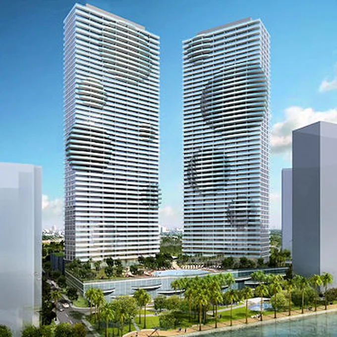 Torre de condominios Paraiso Bay en Edgewater Miami